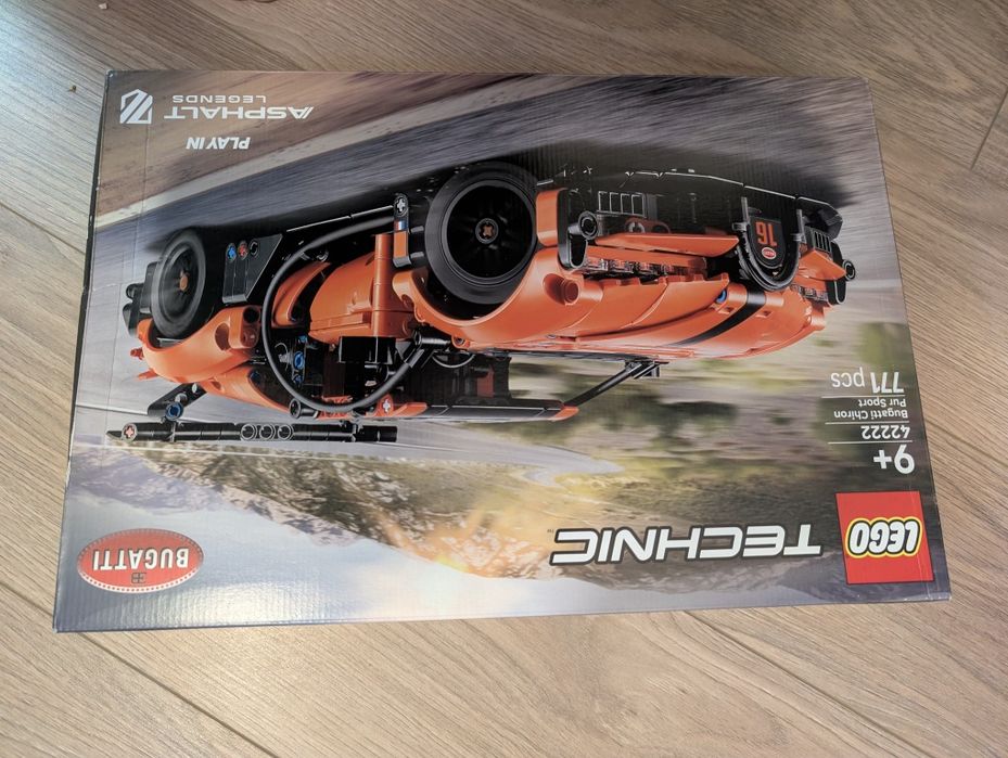 Lego technic 42222 bugatti asphalt legends