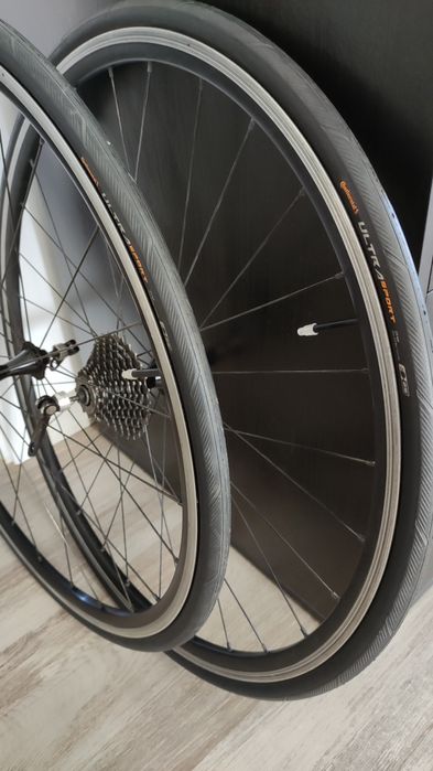 Rodas de ciclismo 28" 700C com cassete e pneus 23mm