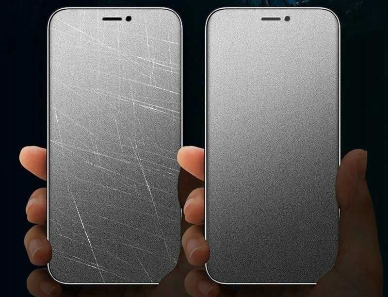 Szkło hybrydowe Folia Matowa iPhone 14 MAX PRO Plus Montaż Gratis Wawa