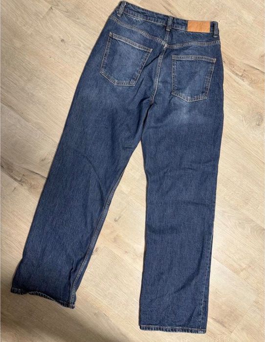 базові джинси мом mom jeans від denim 12/l