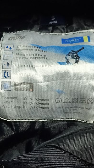 Spodnie na stok 165/170 S