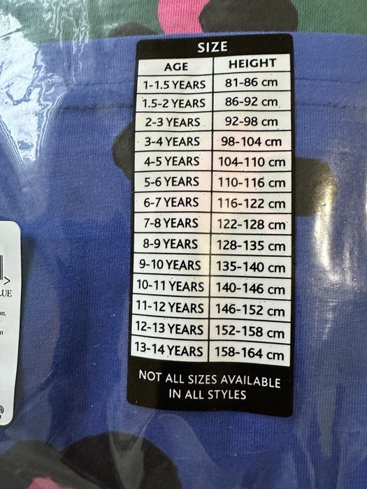 Нова трикотажна піжама для дівчинки  george , next 164 158 128 122 116