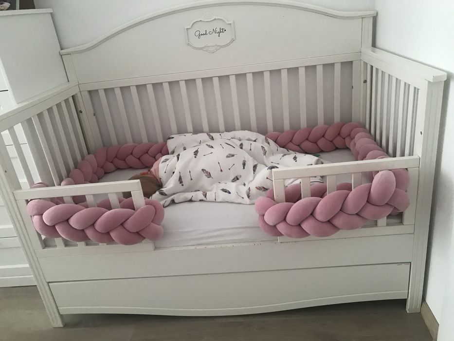 Łóżeczko niemowlęce dziecięce Bellamy good night snow