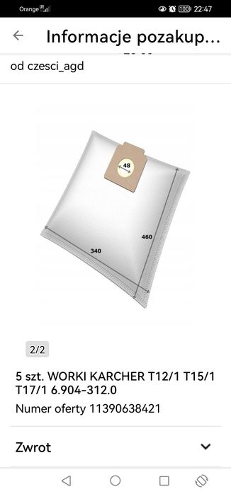 Worki do odkurzacza przemyslowego