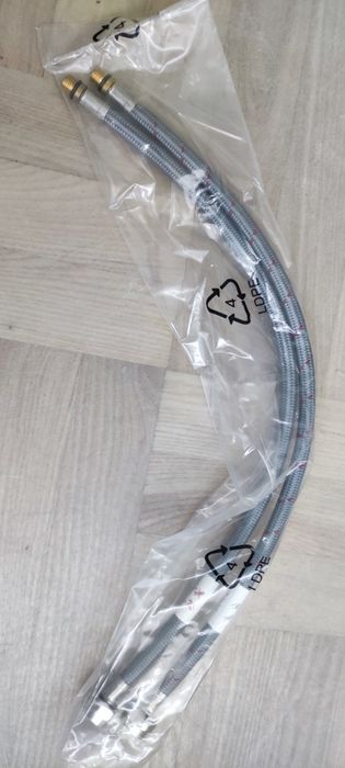 Nowe wężyki 3/8 do baterii