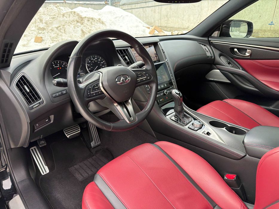 Infiniti Q60s AWD Red Sport