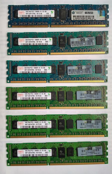 Модуль памяти DDR3 2GB 1333MHz Hynix ECC Registered (HMT125R7AFP8C-H9)