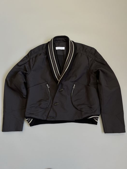 Бомбер Kiko Kostadinov Black Valakas Bomber Size M Issey Miyake Rick