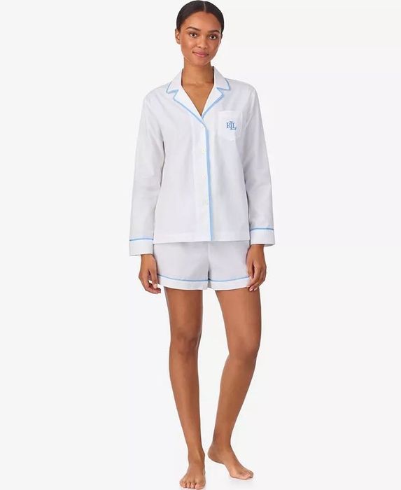 Ralph lauren. шикарная пижама с шортиками коттон р s