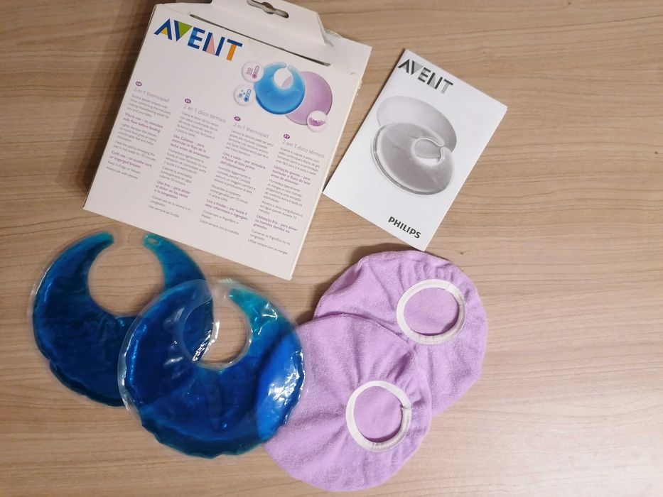 Discos de Gel Térmicos 2 em 1  - Philips Avent (NA CAIXA COMO NOVO)
