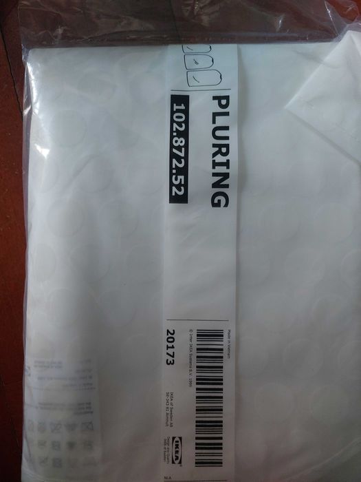 Capa para roupas 3 peças PLURING (Novo, selado)