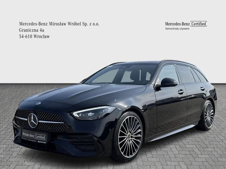 Mercedes-Benz Klasa C FV23%, Carplay, Panorama, Head-up, Digital Light, Hak, Keyless-go