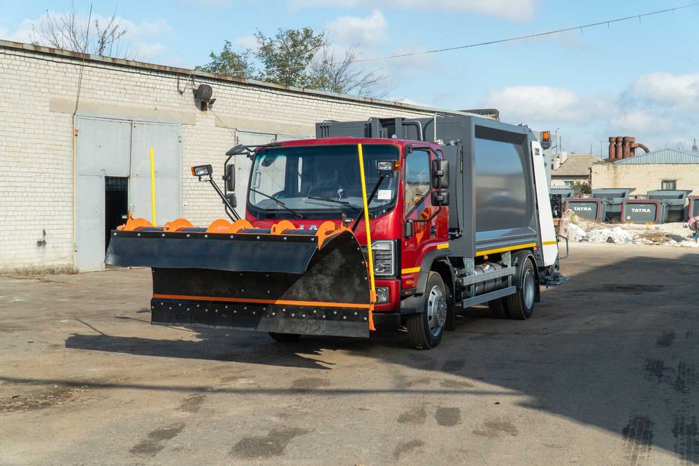 JAC N 120 Сміттєвоз заднього завантаження 12м3 2026 року із зимовим відвалом