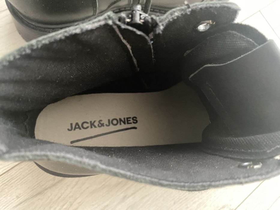 Skórzane trapery męskie Jack&Jones 44