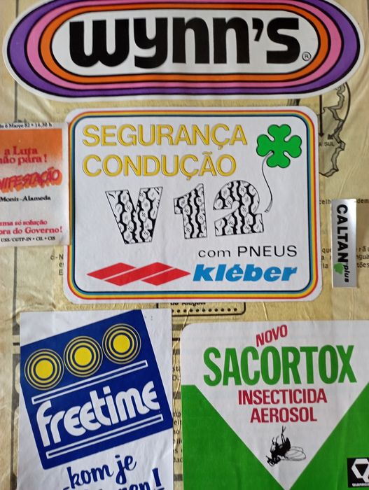 Autocolantes Politica, Rock e Outros