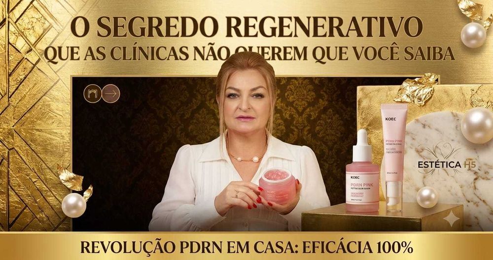 Serum, creme e cobtirno olhos PDRN