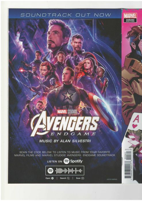 Powers of X: 5 - Valerio Schiti Gambit decade variant (2019) - Hickman/Larraz - Marvel X-men