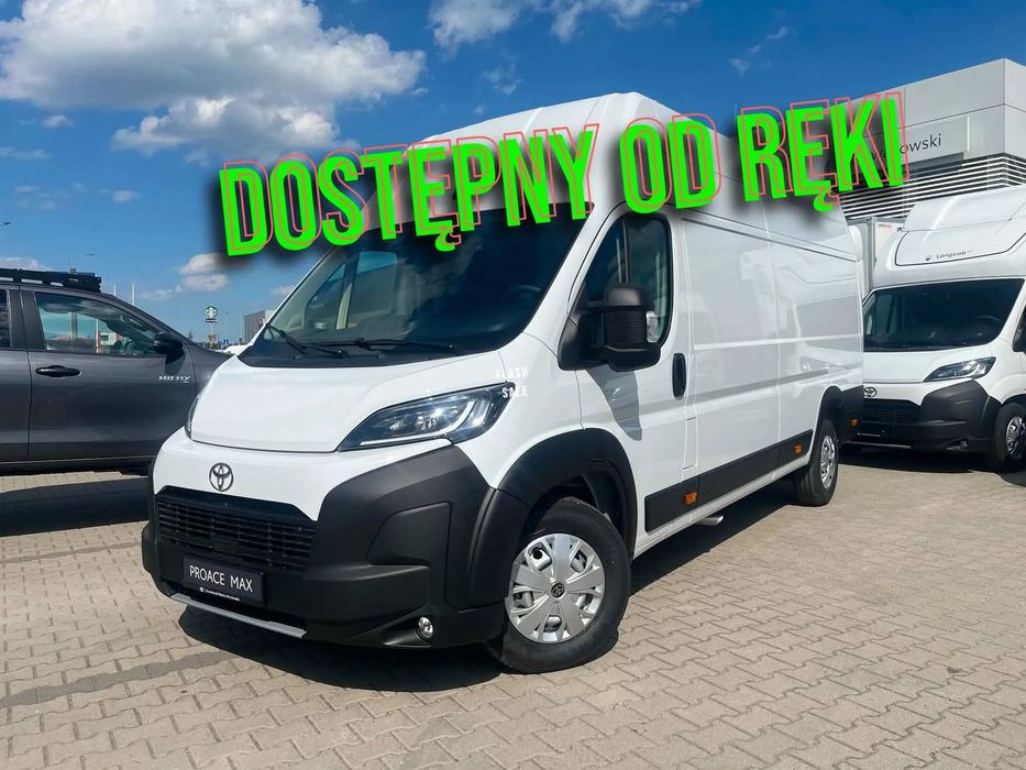 Toyota PROACE MAX L4H3  Dostępny od ręki ProaceMAX z automatem,gwarancja bez limitu kilometrów