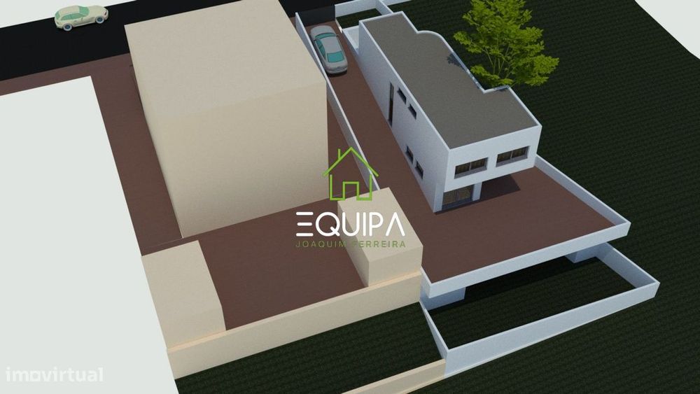 Lote de terreno com projeto aprovado em Moreira de Cónegos