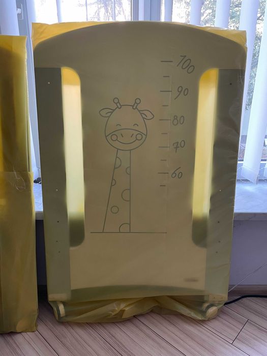 Продам кроватку Trama Giraffe Blue та матрас Colchao Ortopedico
