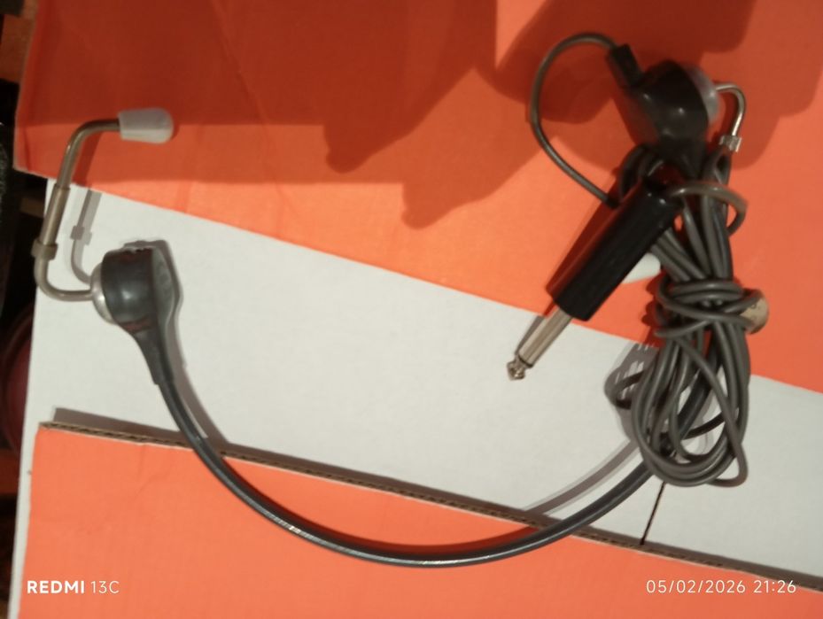 Auscultadores Vintage de aviação