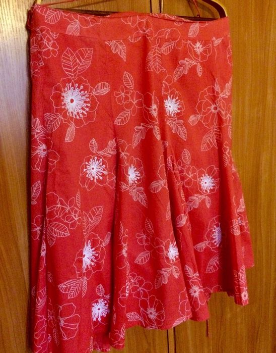 Женская летняя юбка 100% хлопок Лондон UK 18