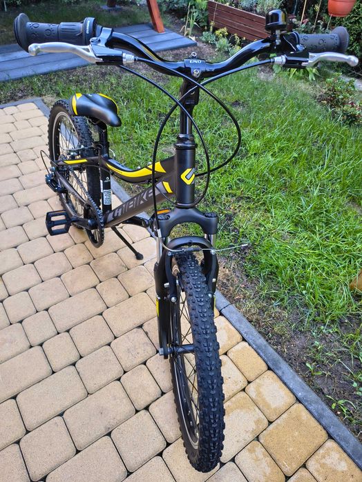 UNIBIKE 20" Pilot czarno-żółty