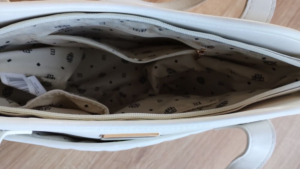 Pikowana torba typu shopper Monnari