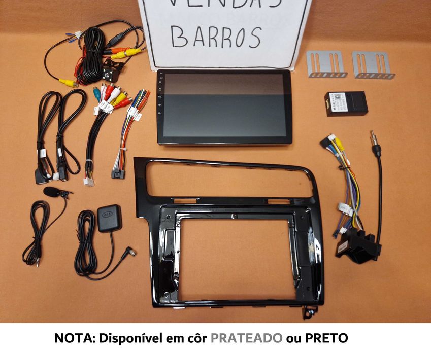 (NOVO) Rádio 2DIN • Volkswagen GOLF 7 / VII • [4+32GB] • Android GPS