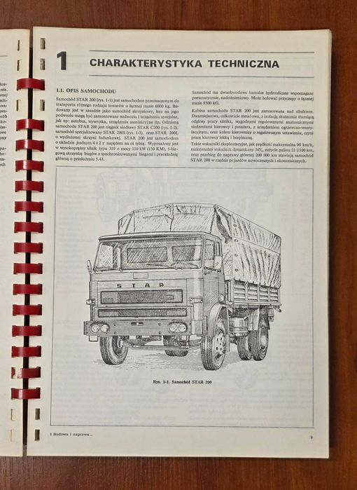Książka obsługi Star 200