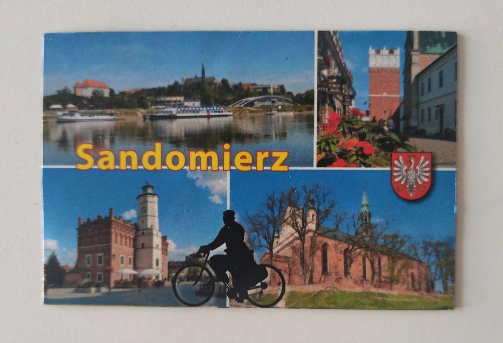 Sandomierz - magnes na lodówkę serial ojciec Mateusz
