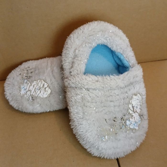 Kapcie dziecięce pluszowe