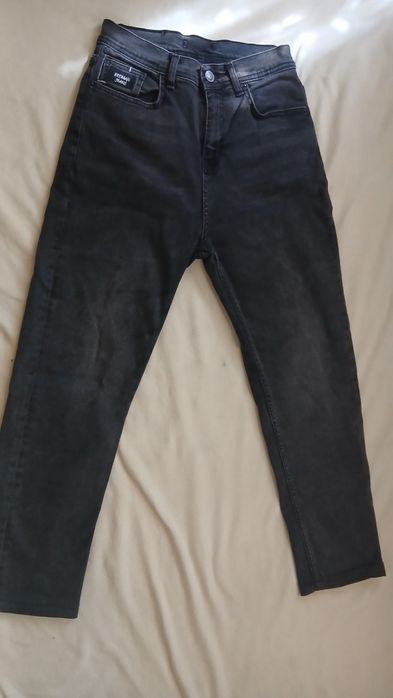 Джинси мом чорні Redman Jeans W28 (Розмір S/M) в ідеалі