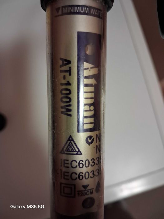 Grzałka z termostatem Atman 100W