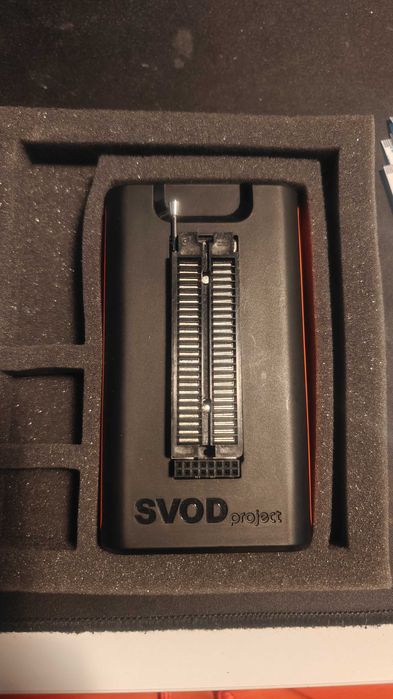 Programator SVOD 4 + Keyboard Extender + Taśmy FFC + Zestaw adapterów ZIF / PLCC + Płytki montażowe PCB (Stan idealny)