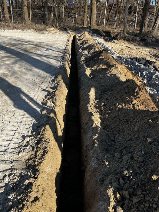 Usługa mini koparką .koparko ładowarką . Prace ziemne