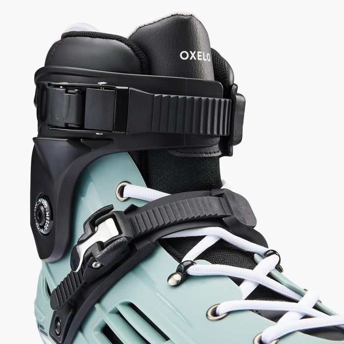 Patins Freeride adulto MF500 Caqui claro