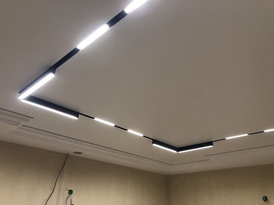 Натяжные потолки,Натяжні стелі.