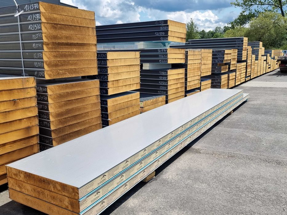 Płyta warstwowa Obornicka ściana dach Prekon Płyty warstwowe Dachowe