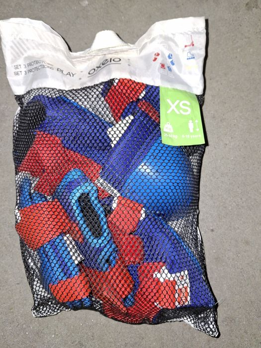 Proteção criança caneleiras