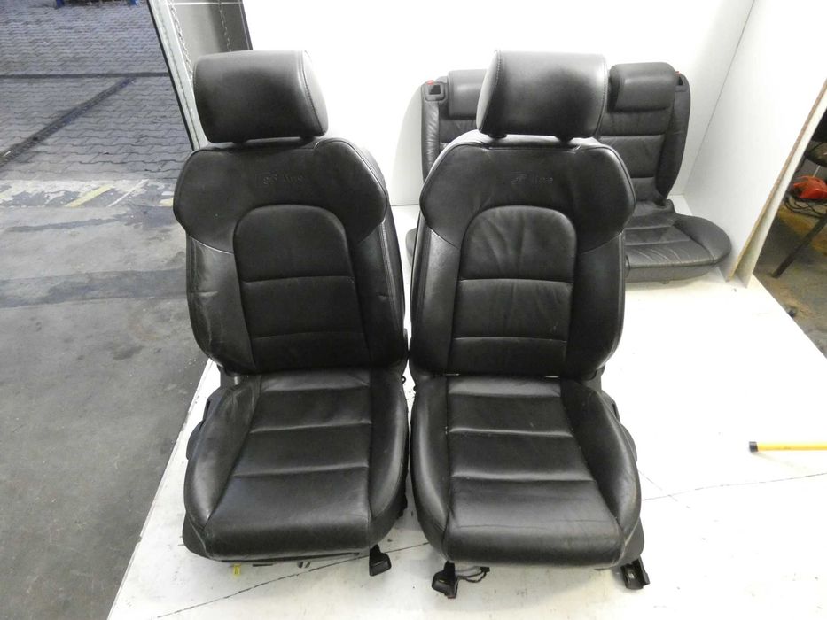 Fotele fotel kanapa Audi A3 8P 5D SKÓRA CZARNA SLINE S-LINE GORLICE