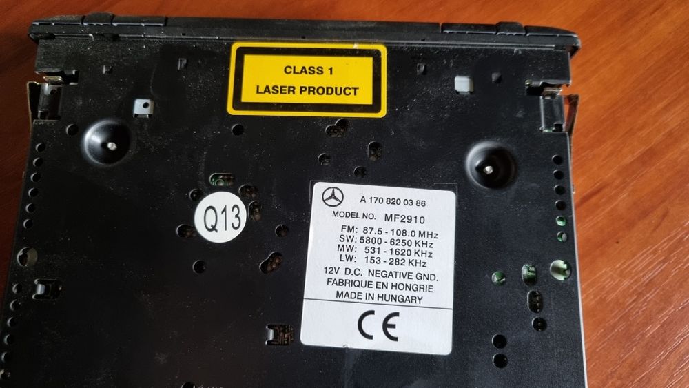 Автомагнитола Mercedes-Benz