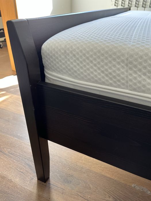 Cama IDANAS 160x200 + 2 Estrados LONSET + Colchao