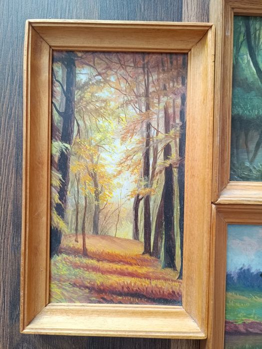 Ручная работа картины маслом