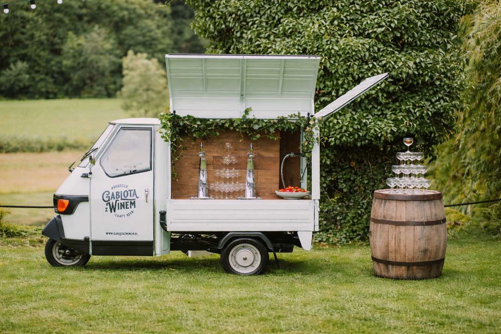 Prosecco Van Mobilny Bar na Wesele Poznań