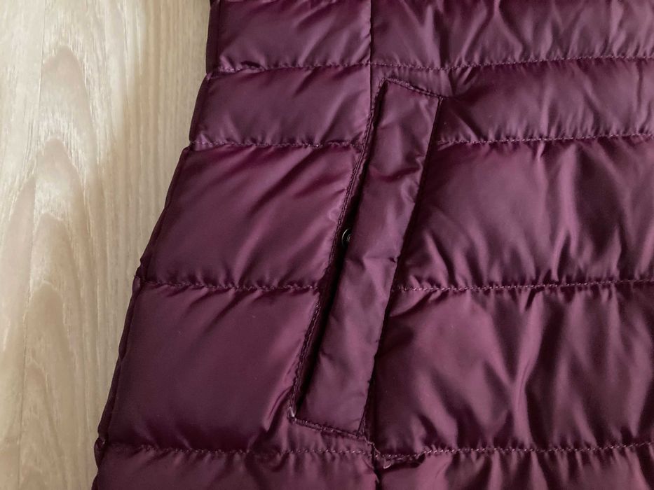 Tommy Hilfiger Płaszcz zimowy puchowy DW0DW00511 Bordowy M damski