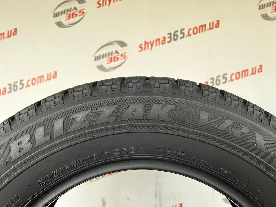 205/65 r16 bridgestone blizzak vrx 7mm шини бу зима