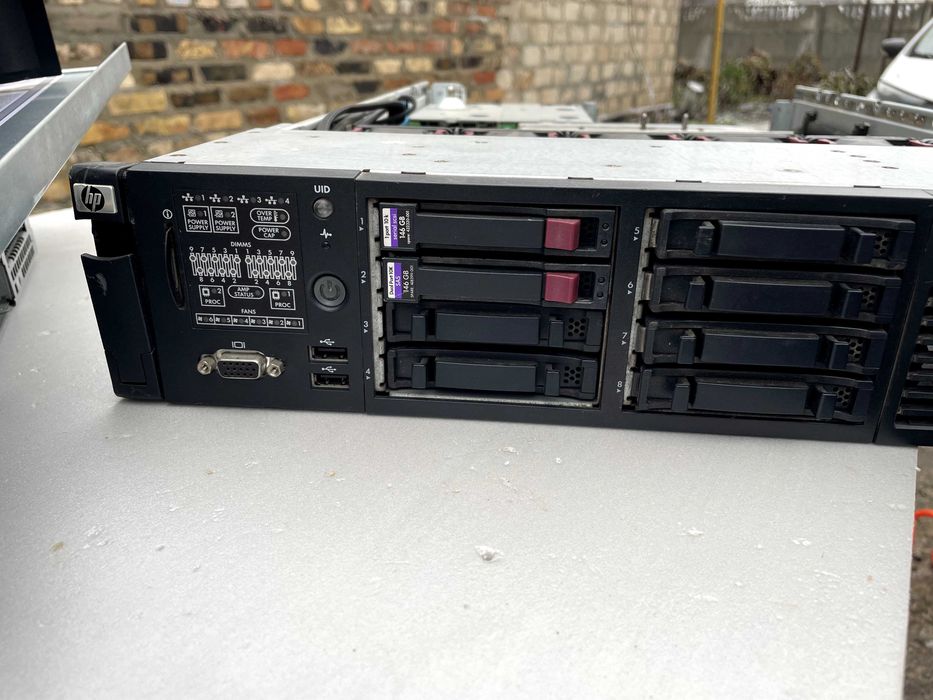 Сервер HP Proliant DL380 G6 Intel Xeon Х5675 48 Гб пам*яті