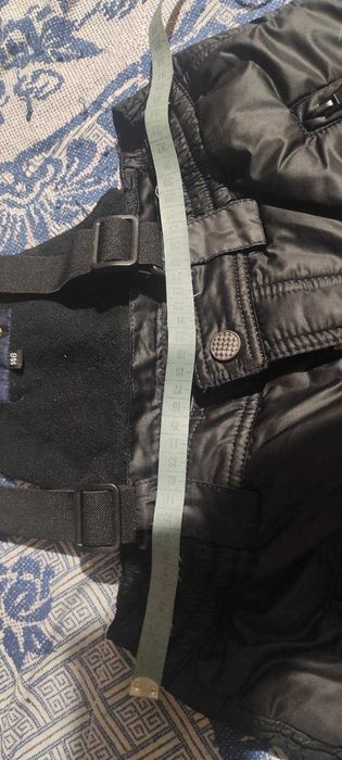 Зимовий напівкомбінезон, лижний костюм на підтяжках, утеплені штани