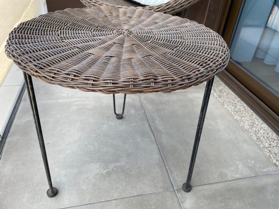 Conjunto Lounge de Jardim Kinda Home | 2 Cadeiras + Mesa | Como Novo